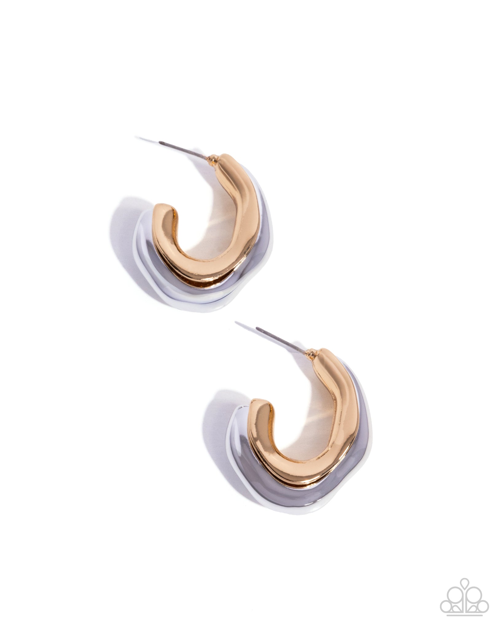 Metallic Multicolored - Multi Earrings