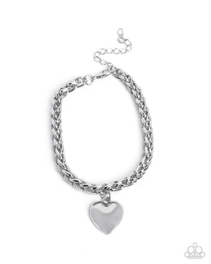 Paparazzi Dancing Damsel - Silver Bracelet