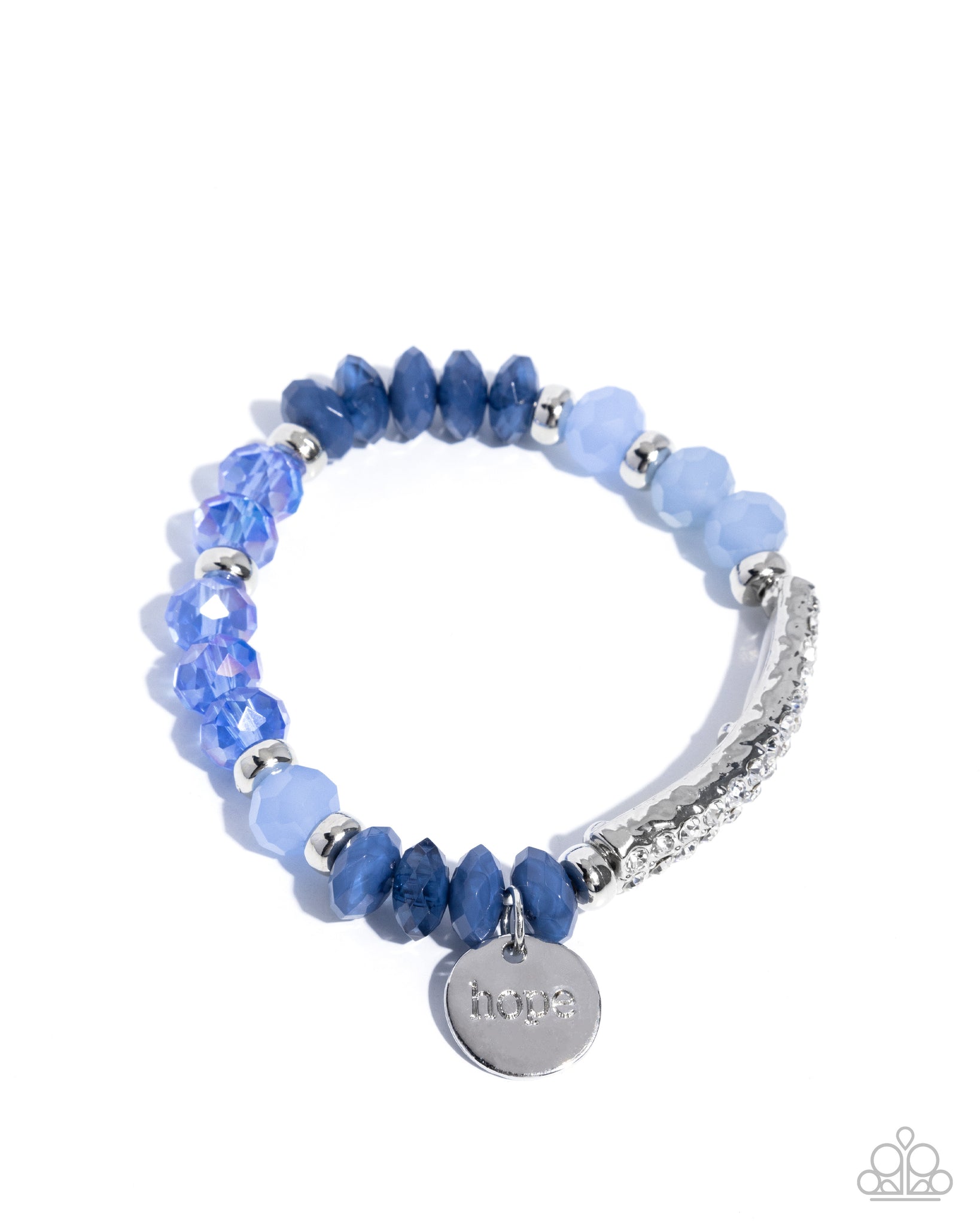 Paparazzi Handcrafted Hope - Blue Bracelet