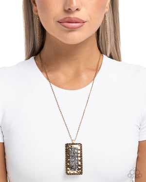 Paparazzi Bountifully Blessed - Gold Necklace