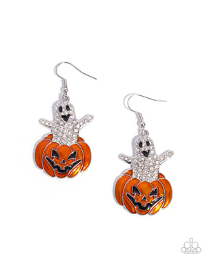 Paparazzi Spooky Statement - Multi Earrings