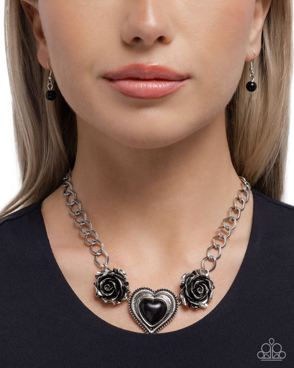 Paparazzi Be My Forever - Black Necklace