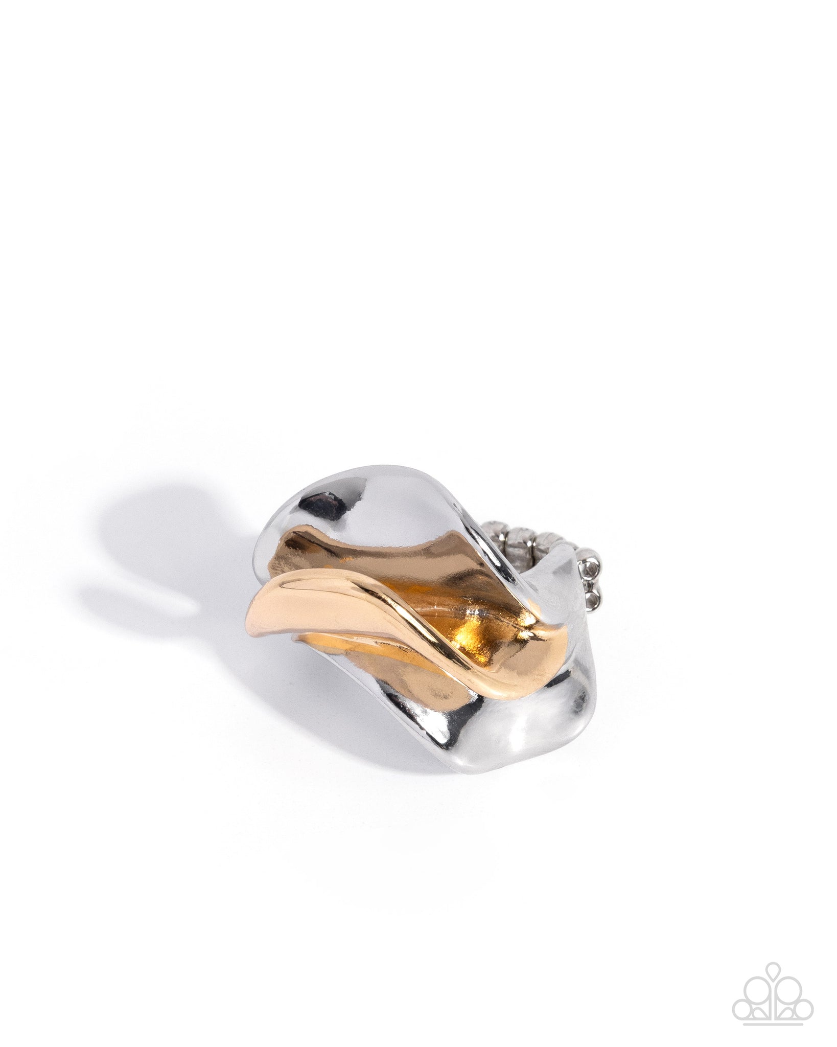 Paparazzi Abstract Academy - Silver Ring