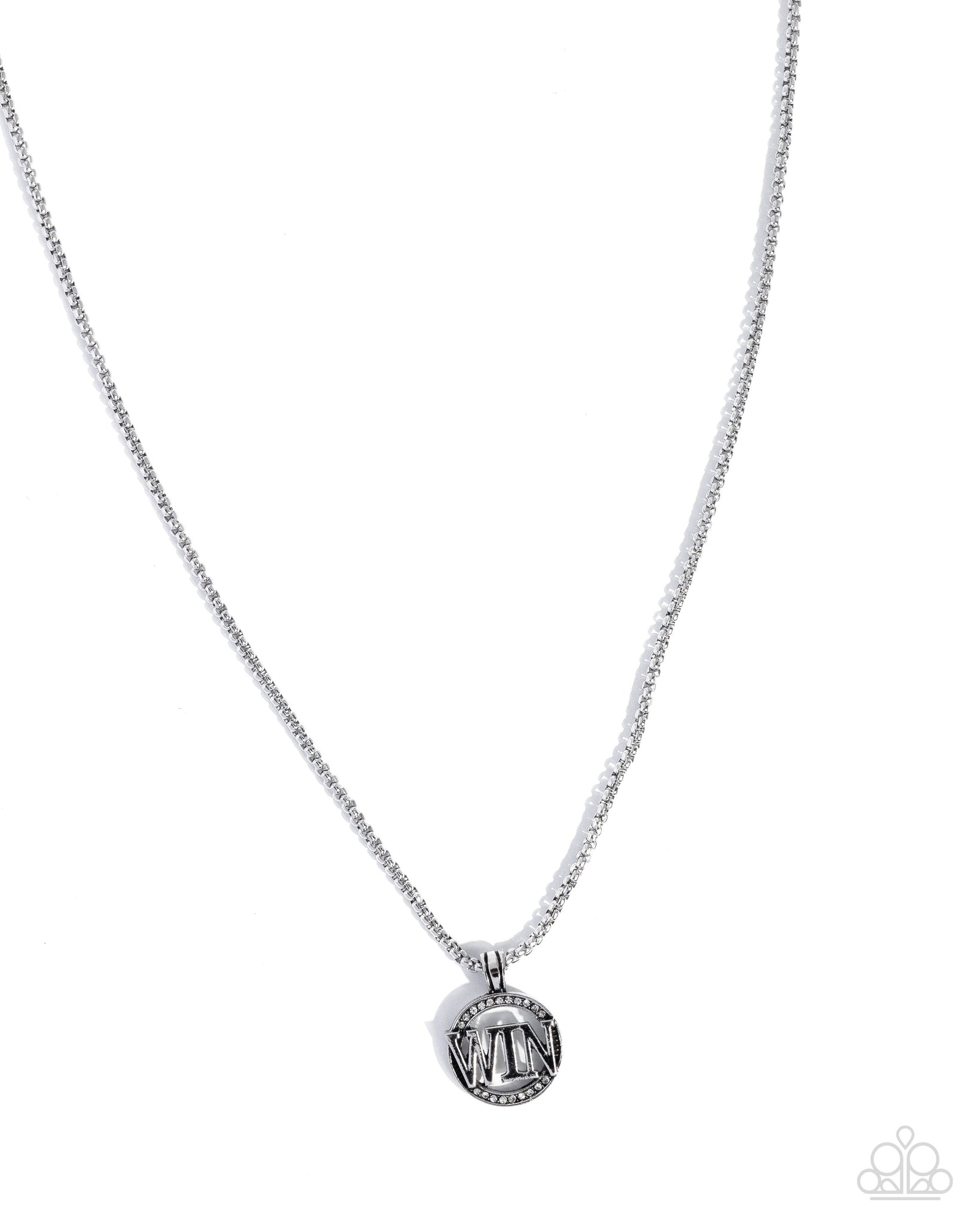 Paparazzi Fight to Win - Silver Necklace