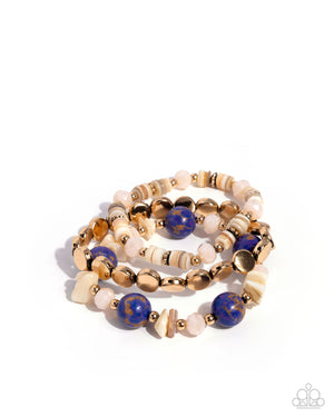 Paparazzi Earthy Entertainer - Purple Bracelet
