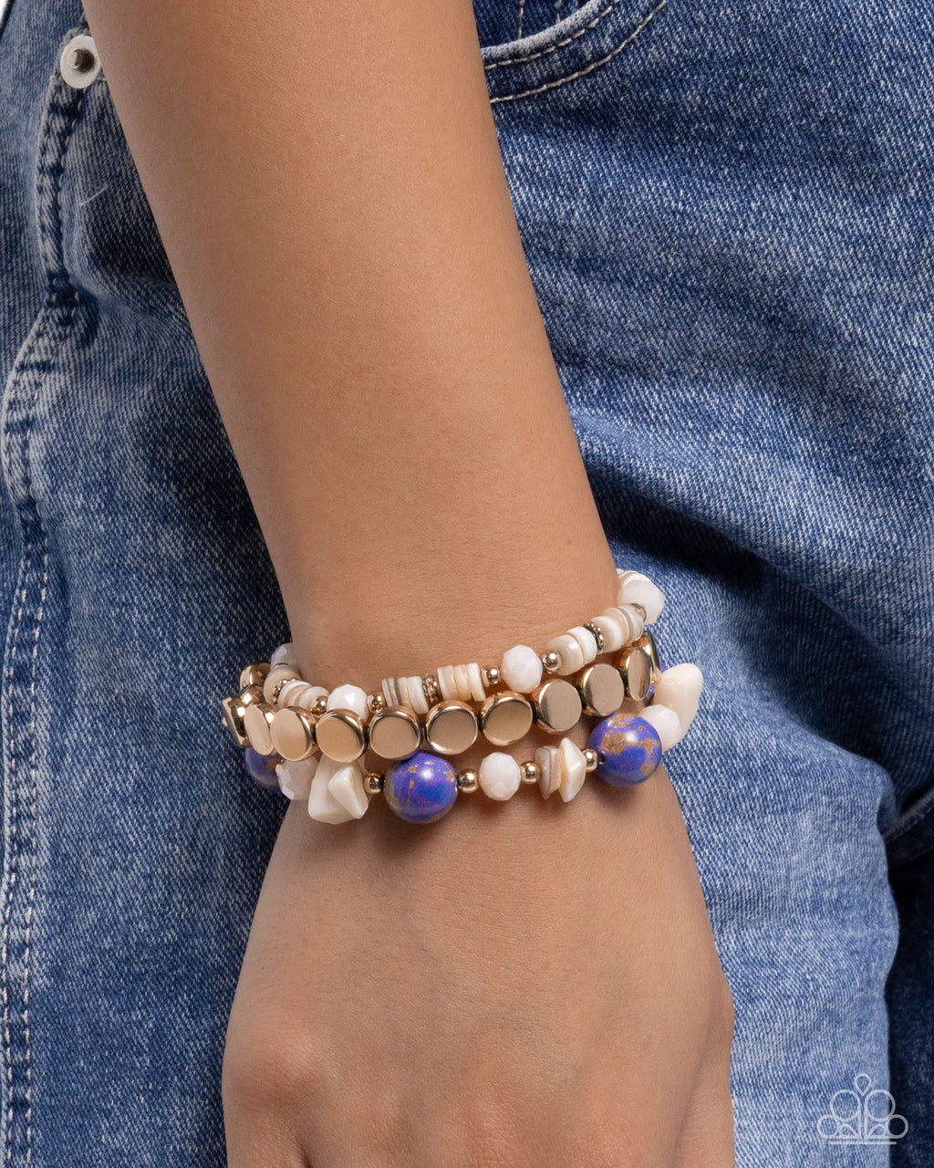 Paparazzi Earthy Entertainer - Purple Bracelet