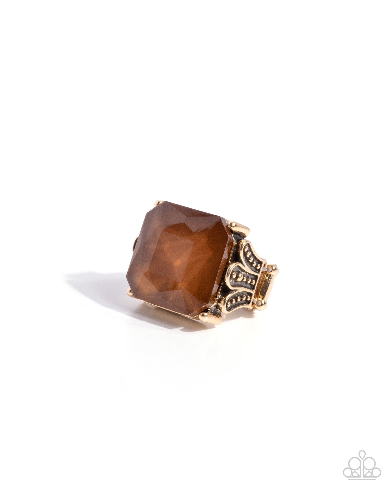 Paparazzi Monumental Masterpiece - Brown Ring