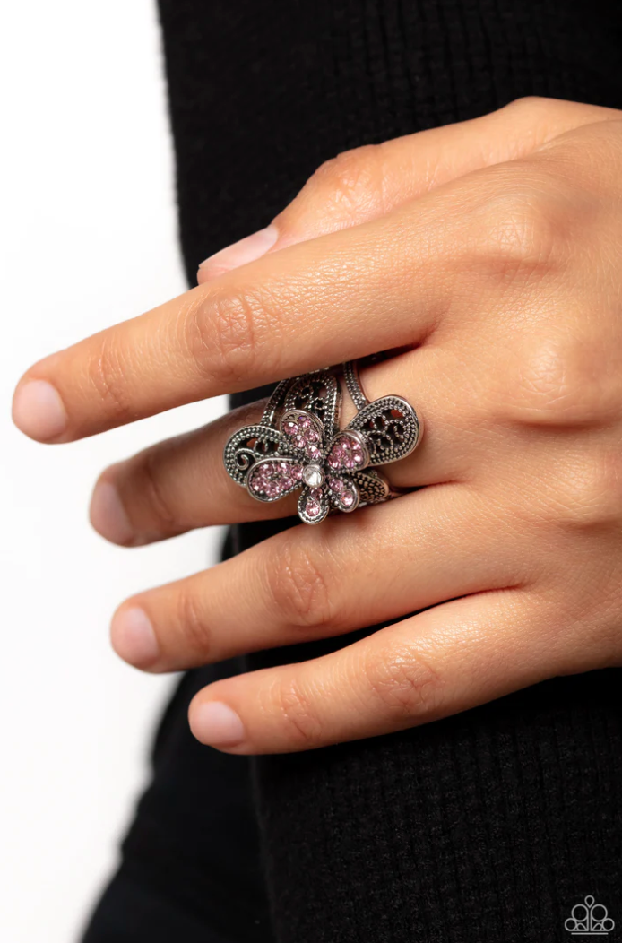 Paparazzi Garden Escapade - Pink Ring