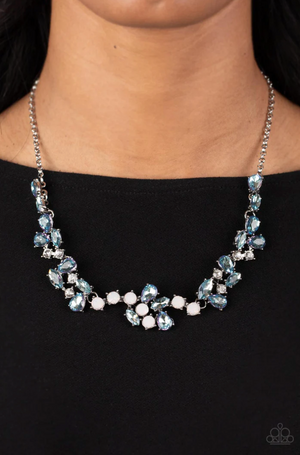 Paparazzi Welcome to the Ice Age - Blue Necklace