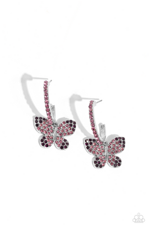 Paparazzi Whimsical Waltz - Purple Earrings