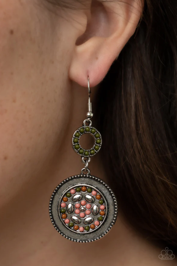 Paparazzi Meadow Mantra - Multi Earrings
