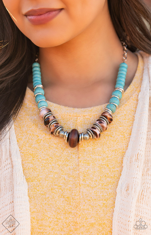 Paparazzi Desert Tranquility - Blue Necklace