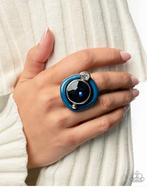 Paparazi Colorful Caliber - Blue Ring