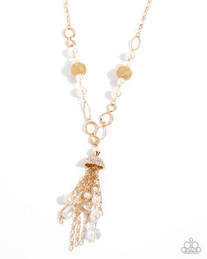 Paparazzi Designated Diva - Gold Necklace