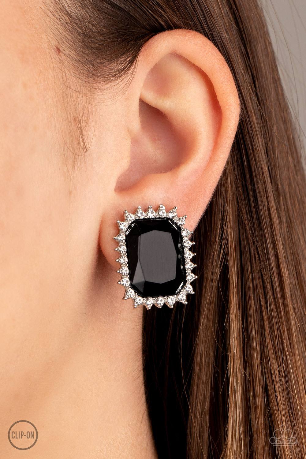 Paparazzi Insta Famous - Black Earrings