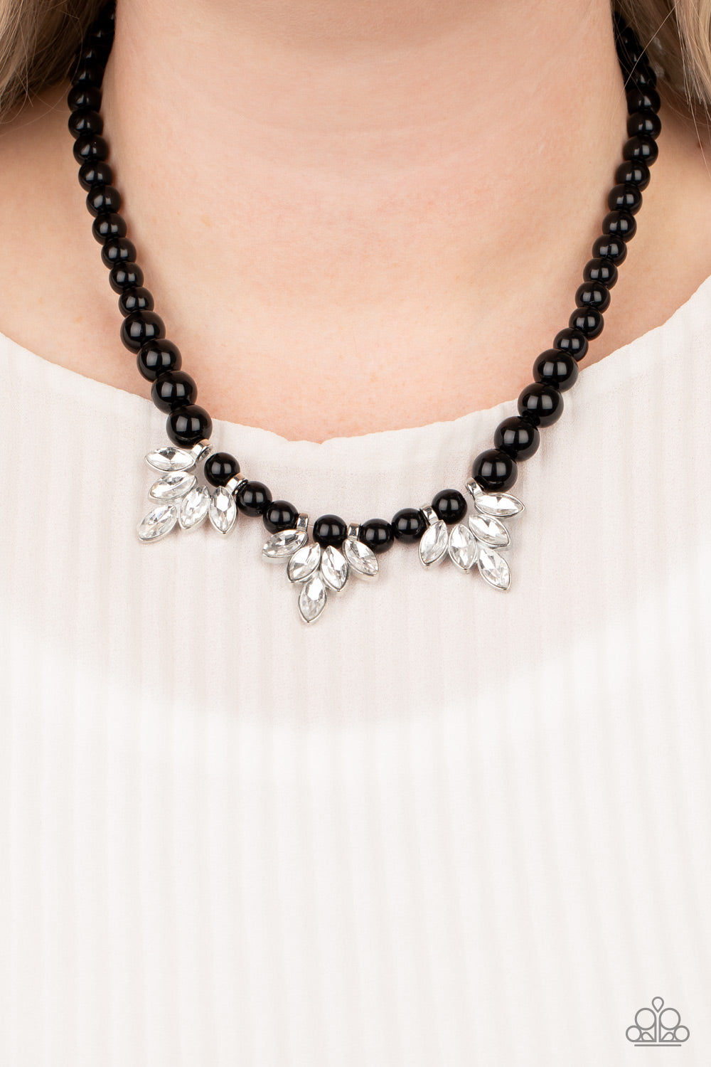 Paparazzi Society Socialite - Black Necklace