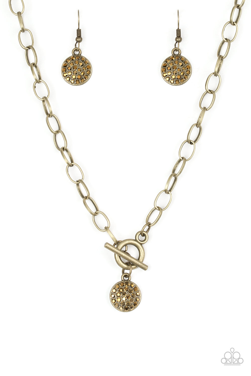 Paparazzi Sorority Sisters - Brass Necklace