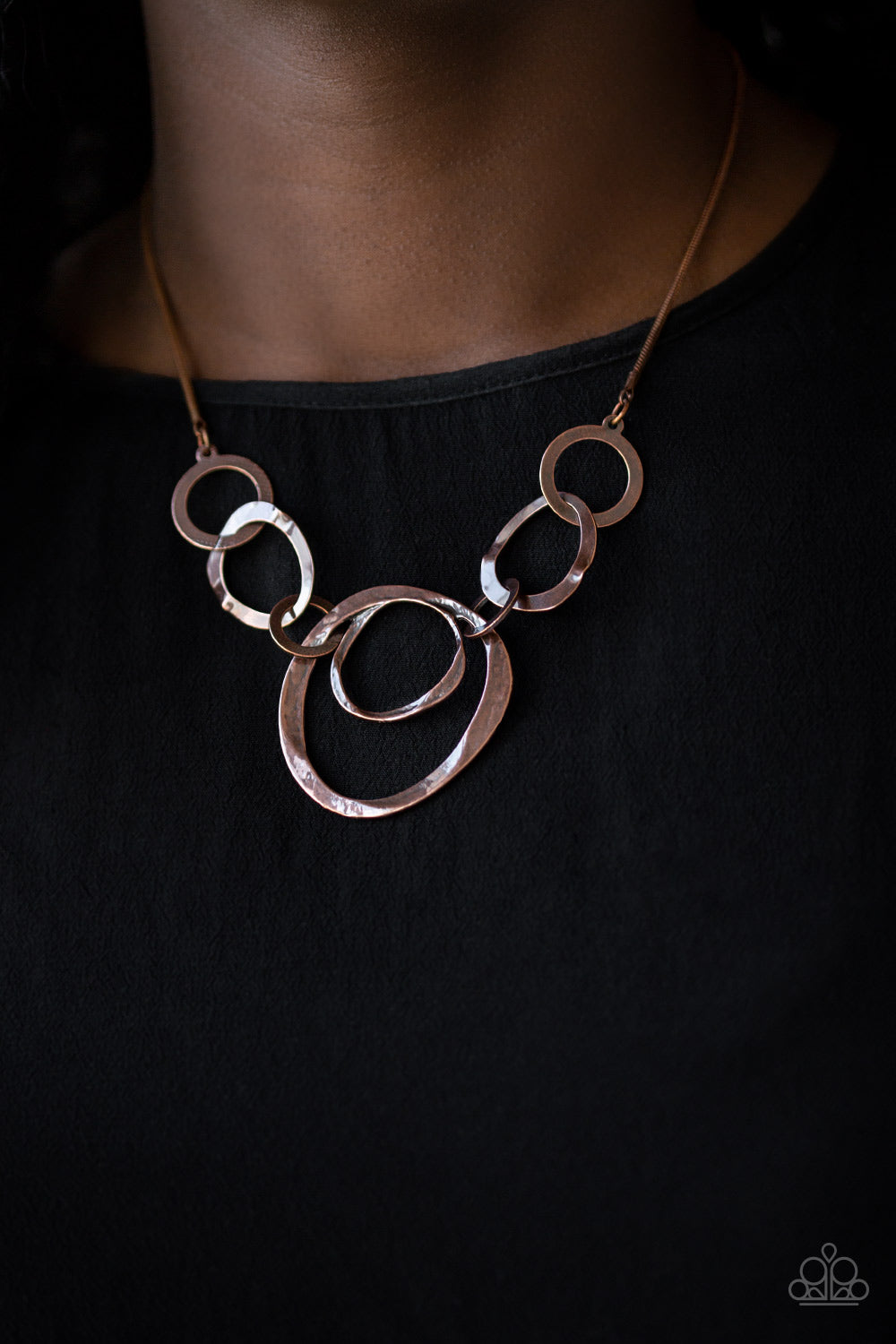 Paparazzi Progressively Vogue Copper Necklace