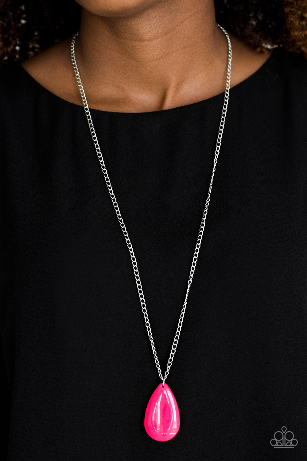 Paparazzi So Pop-YOU-lar - Pink Necklace