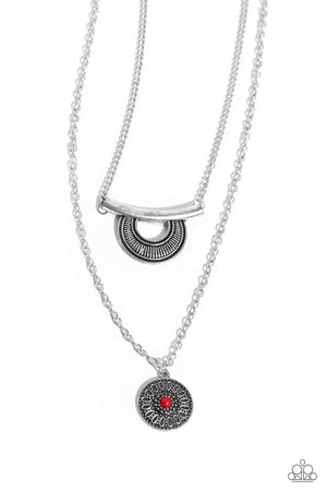 Paparazzi Gypsy Go-Getter - Red Necklace