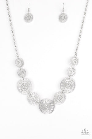 Paparazzi Your Own Free WHEEL - Silver Necklace