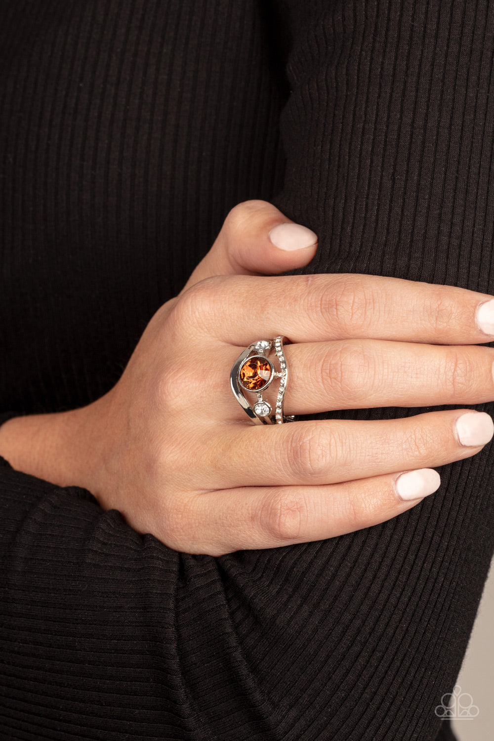 Paparazzi Rich With Richness - Brown Ring