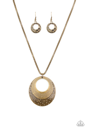 Paparazzi Texture Trio - Multi Necklace