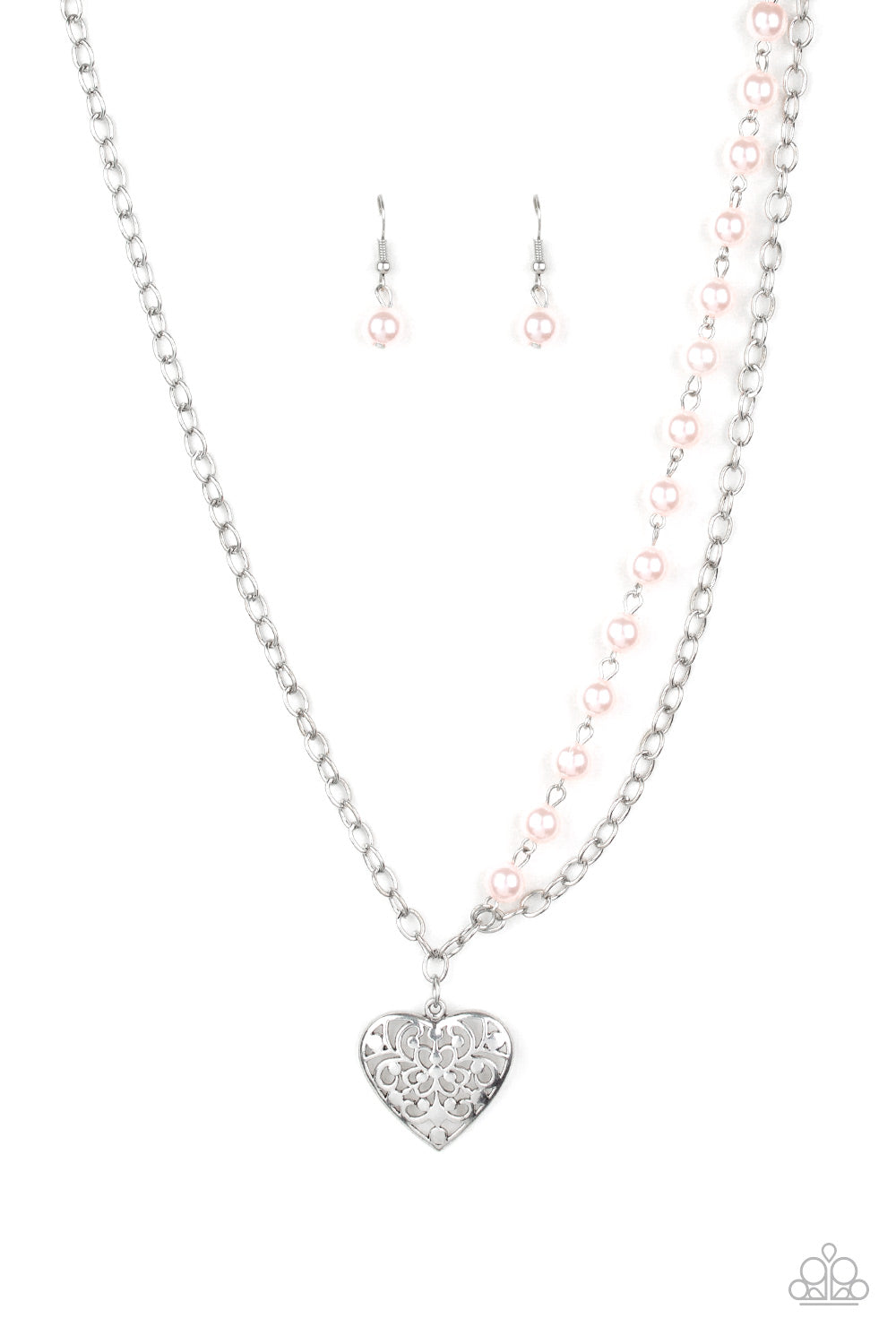 Paparazzi Forever In My Heart - Pink Necklace