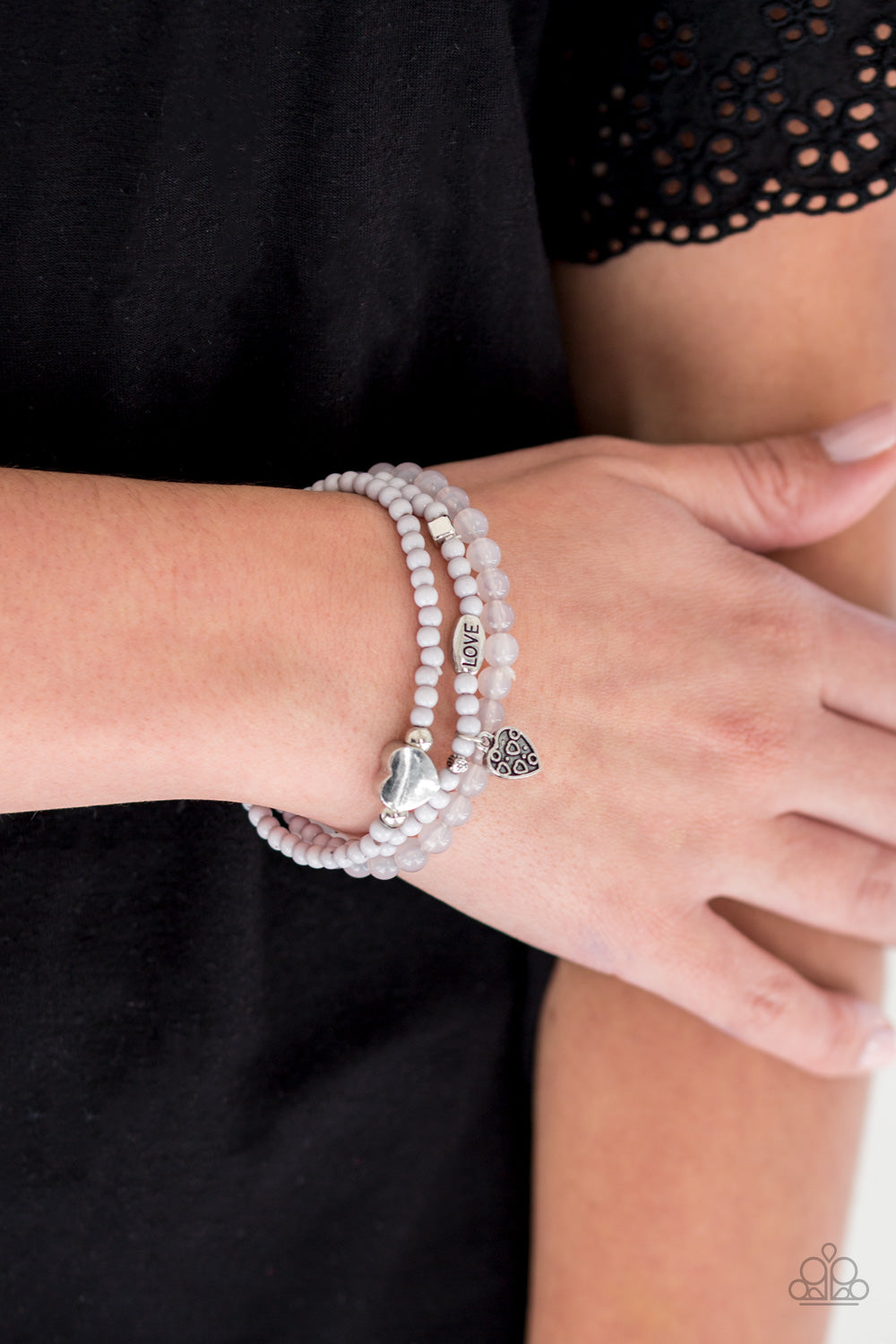Paparazzi Really Romantic - Silver Bracelet