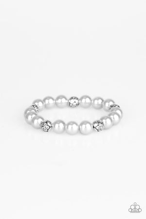 Paparazzi Poised For Perfection - Silver Bracelet