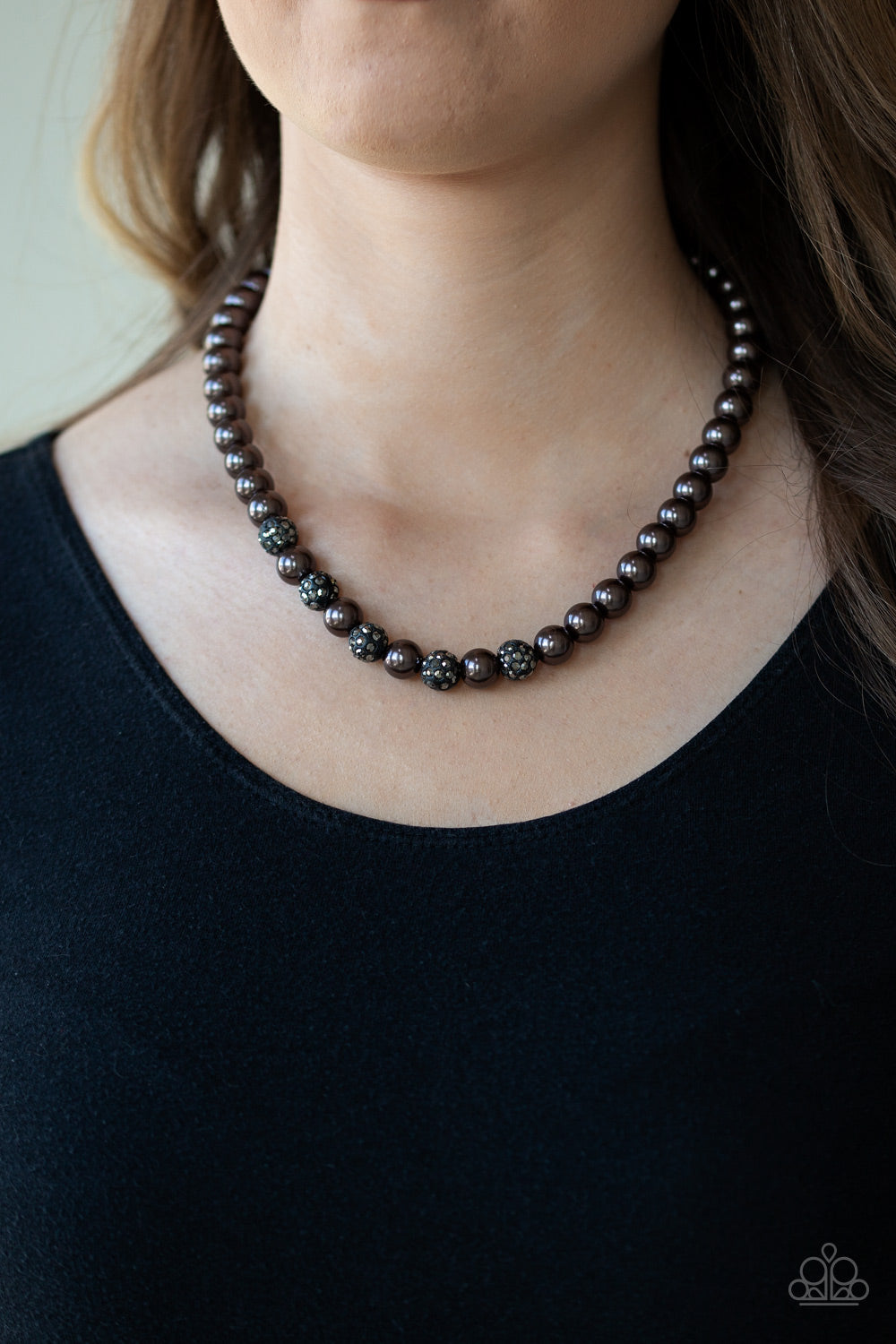 Paparazzi Posh Boss - Black Necklace