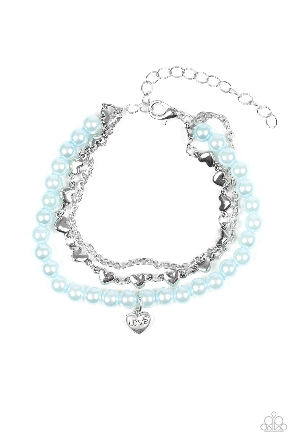 Paparazzi Love Like You Mean It - Blue Bracelet
