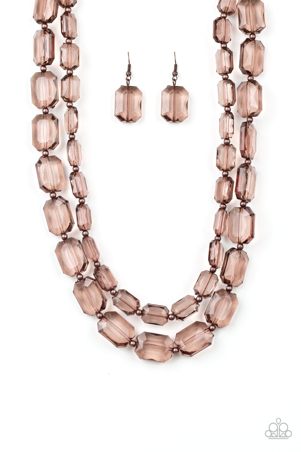 Paparazzi Ice Bank - Copper Necklace