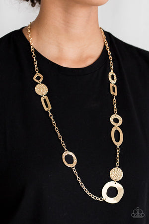 Paparazzi Metro Scene - Gold Necklace - Spellbound Jewelz