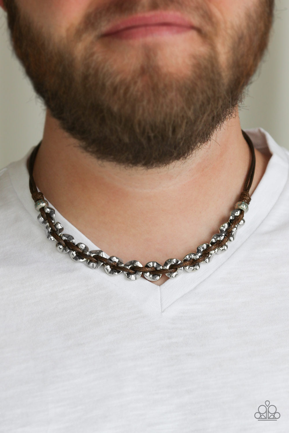 Paparazzi Joy Riding - Brown Necklace