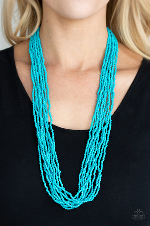 Paparazzi Congo Colada - Blue Necklace