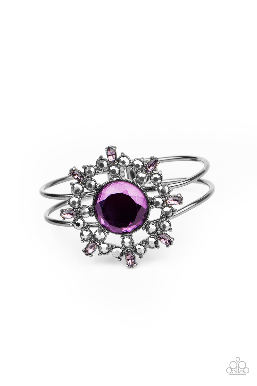 Paparazzi Elaborate Elegance - Purple Bracelet