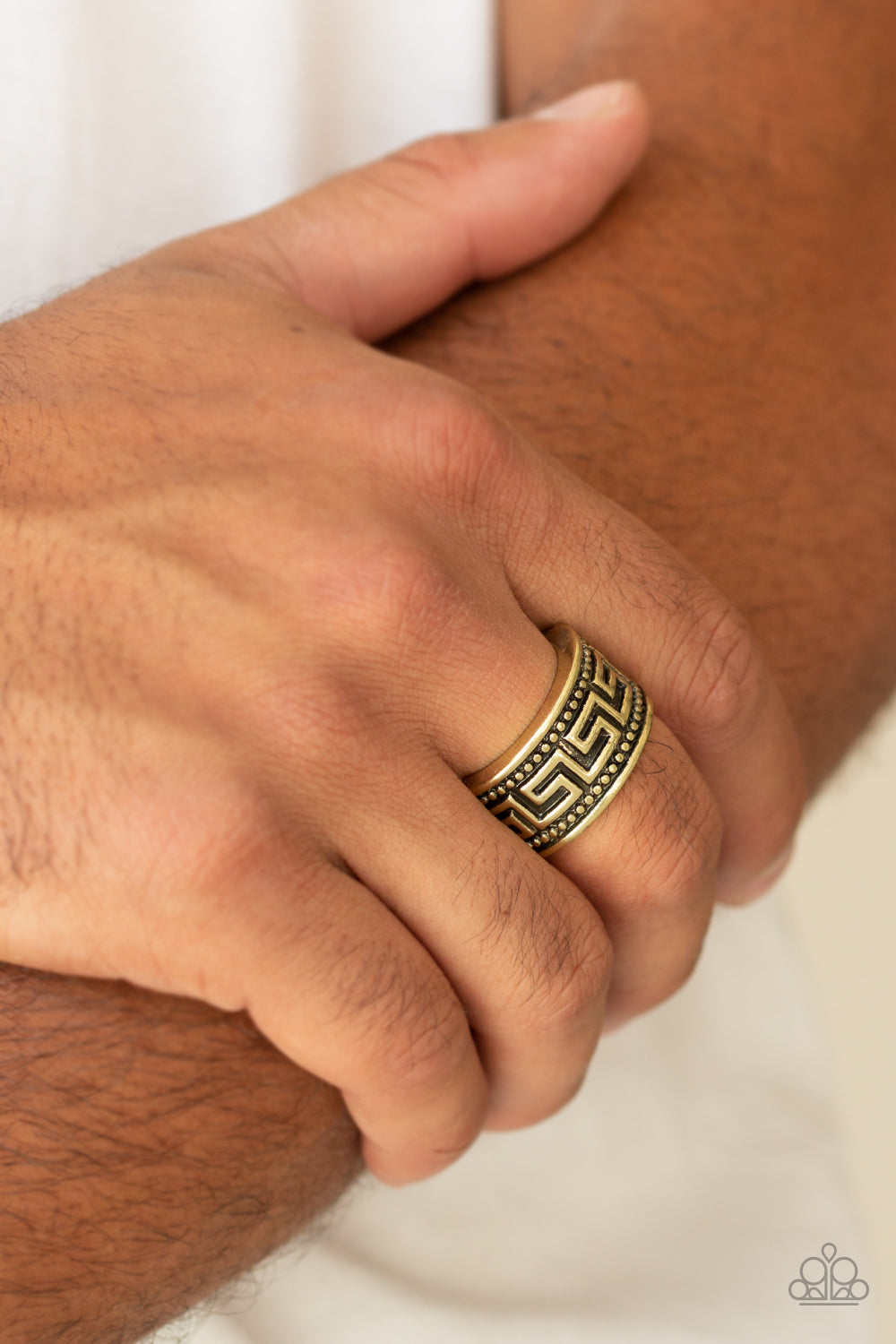 Paparazzi Tycoon Tribe - Brass Ring