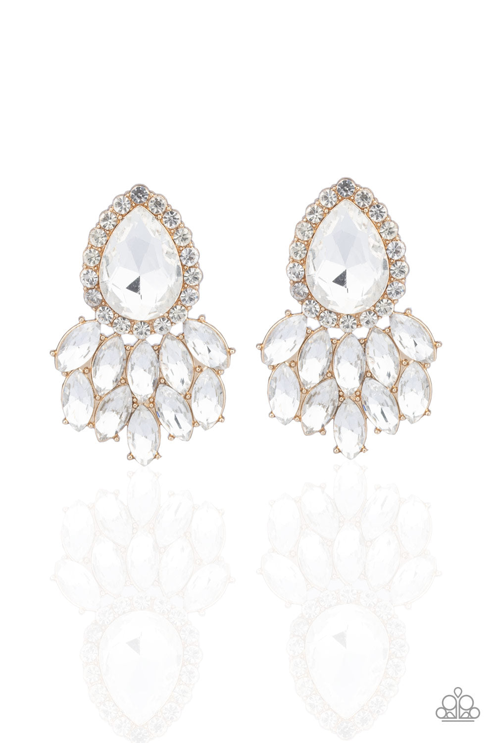 Paparazzi A Breath of Fresh HEIR - Gold Earrings
