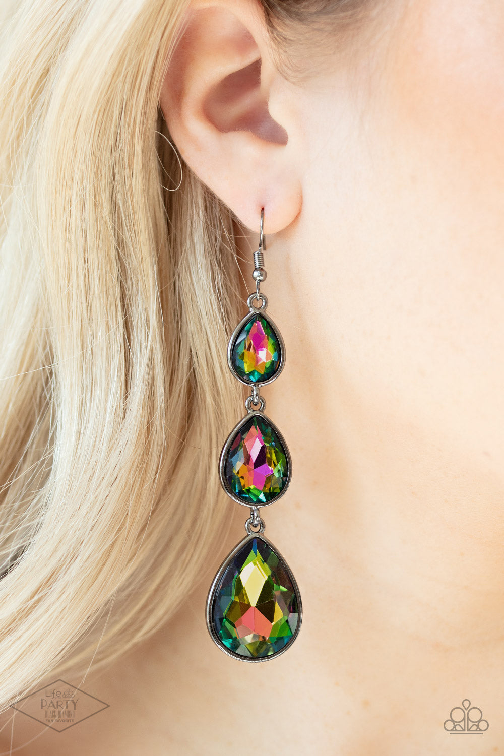 Paparazzi Metro Momentum - Multi Earrings