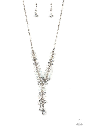 Paparazzi Iridescent Illumination - Silver Necklace