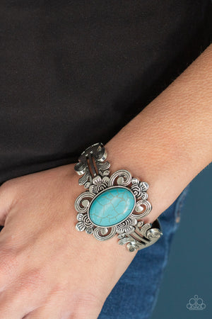 Paparazzi Life of the Party Exclusive - Mojave Mystic - Blue Bracelet