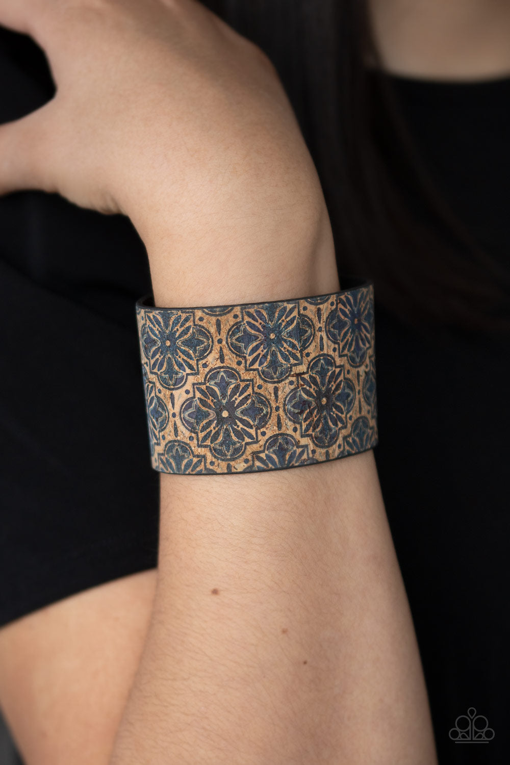 Paparazzi Cork Culture - Blue Bracelet