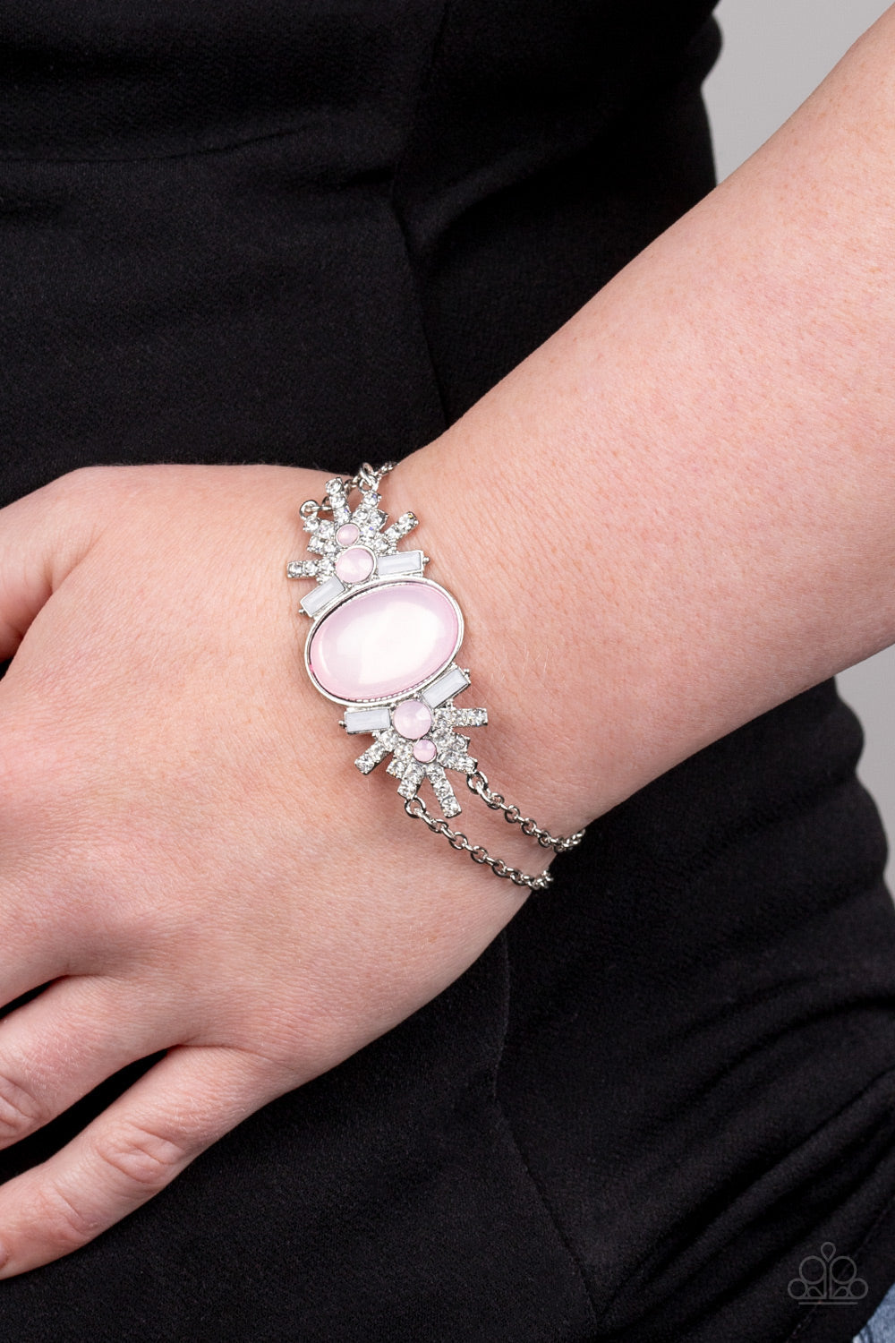 Paparazzi Brilliantly Boho - Pink Bracelet