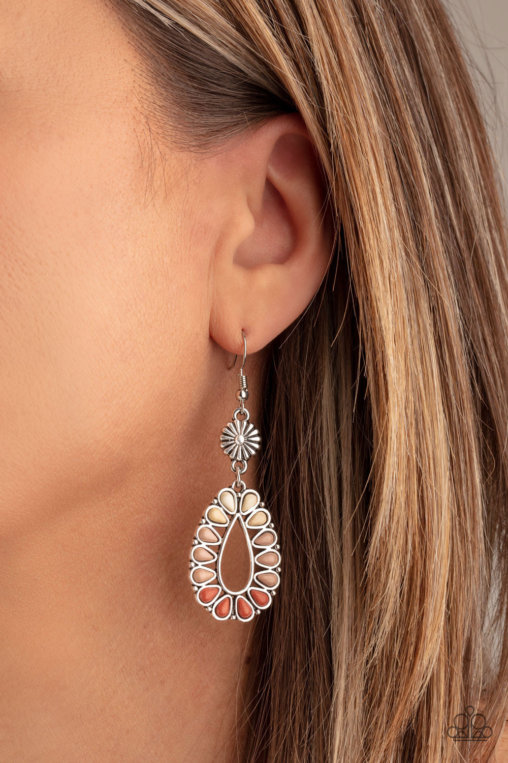 Paparazzi Stone Orchard - Multi Earrings