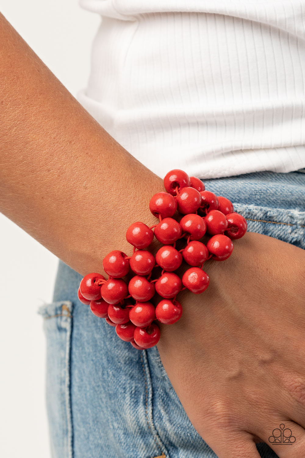 Paparazzi Tiki Tropicana - Red Bracelet