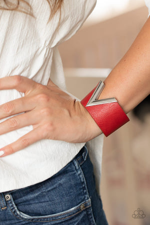 Paparazzi Claws Out - Red Bracelet