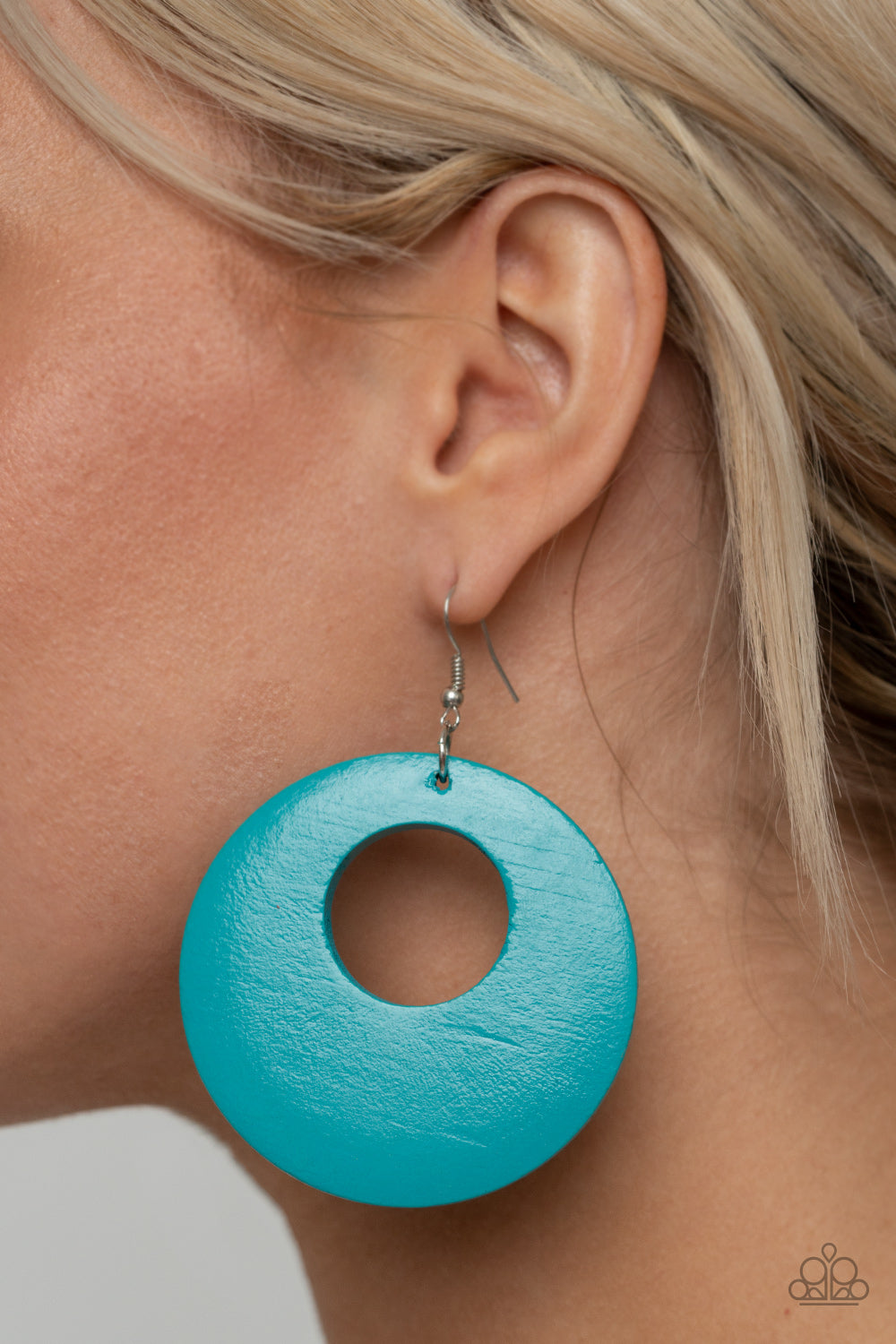 Paparazzi Island Hop - Blue Earrings