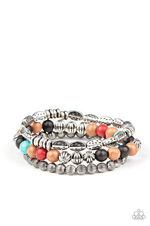 Paparazzi Trail Mix Mecca - Multi Bracelet