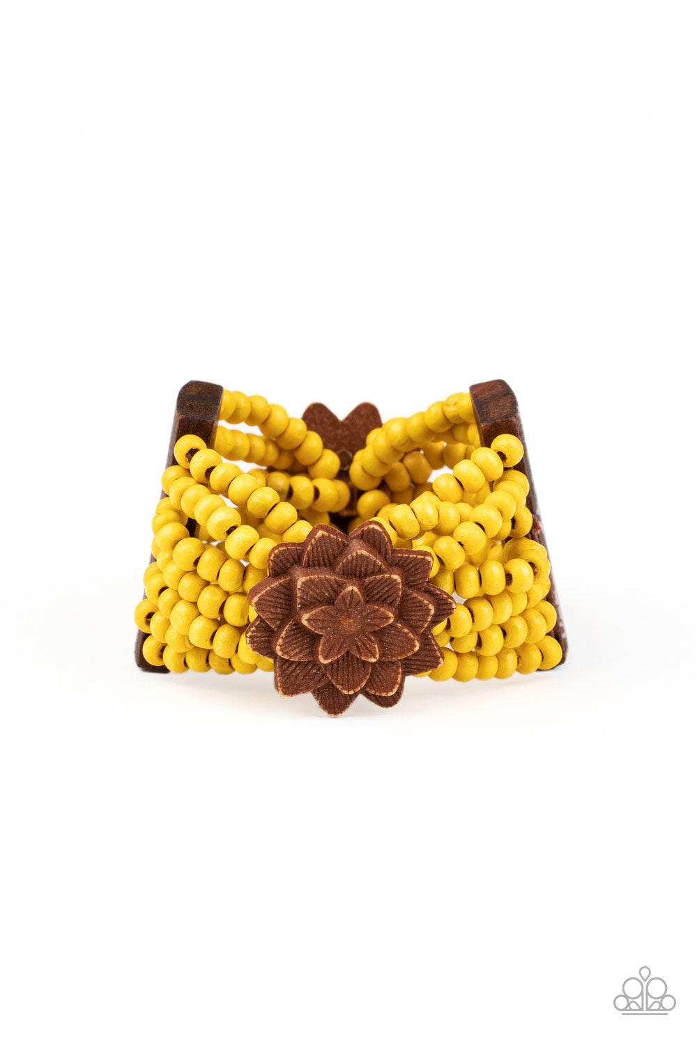 Paparazzi Tropical Sanctuary - Yellow Bracelet